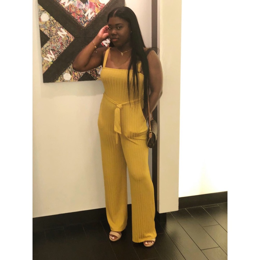 Yellow Jumpsuit
